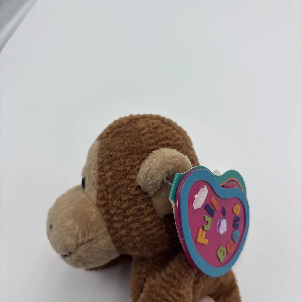 Vintage 1999 Avon Full O Beans June Coconut The Monkey Stuffed Plush Beanie Doll